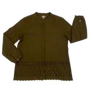 J. Crew Button-Down Tunic